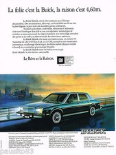 PUBLICITE ADVERTISING 065  1980  GENERAL MOTORS  la BUICK SKYLARK