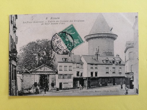 Cpa rare rouen - cpa, bouvreuil