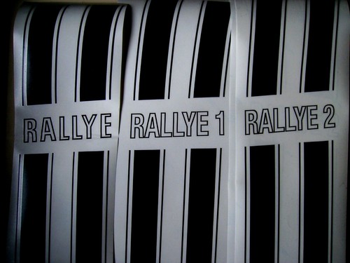 Autocollants simca rallye - -,