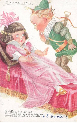 Illustrateur mk48503 belle - #mk48503, la