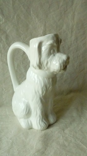 Pichet faience barbotine - pichet,