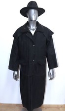 Manteau cache poussière noir - cache,