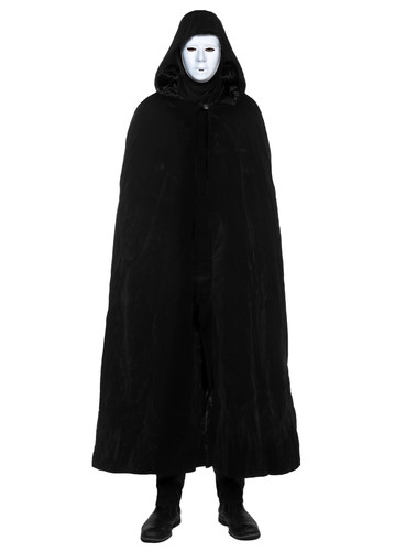 Ghost face cape - face,