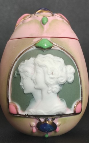 Boîte bijoux porcelaine - bijoux,