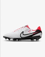 Nike Chaussures Football Unisexe Tiempo Legend 10 Academy Fg / MG - 100 (Blanc/