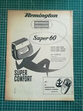 356 Antique Advertising Circa 1960 Remington Super 60 Back Bendix Washer Laundry