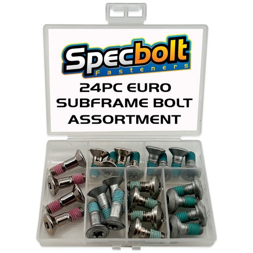 Subframe bolt kit 24pc - subframe,