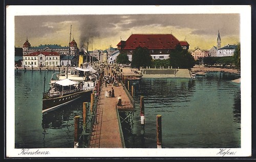 Constance passerelle sur le - passerelle,