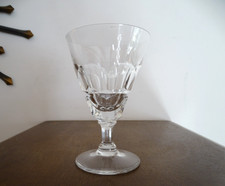 1 verre eau / vin cristal Daum
