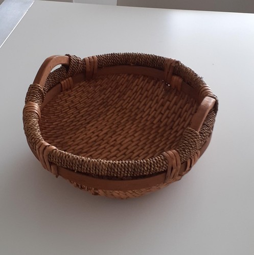 Panière anses tressée en - panière, à