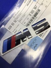 LOGO BMW M5 M GRIS Anthracite