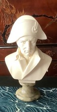 EMPEROR NAPOLEON BUST SIGN A. GIANELLI ONYX BASE