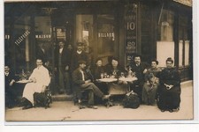 PHOTO CARD TO LOCATE: paris(?), billiard house, cafe, telephone, aperitif -