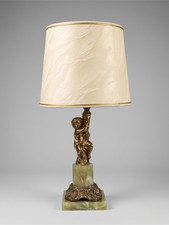 Lampe de table style Louis XVI