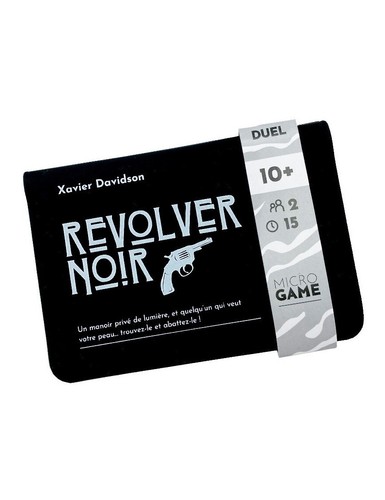 Revolver noir matagot micro - noir,