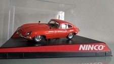 Slot NINCO 1/32 - JAGUAR TYPE E - ROUGE 50 ème Anniversaire - NEUVE