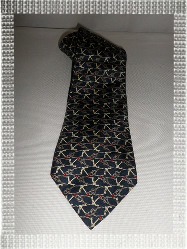Cravate fantaisie bleu - cravate,