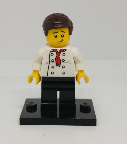Lego ville chef cuisinier - ville, :