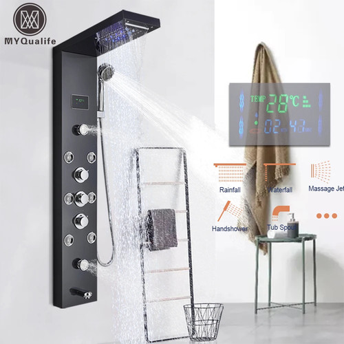 Colonne douche avec - douche, led