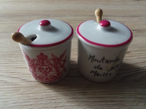 Petits pots moutarde de - à,