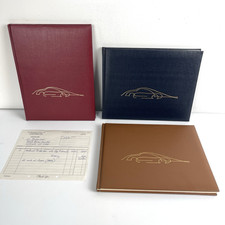 3 LE. Porsche Year Books 1982–86 Signed AP Susann Miller Invoice, 944 Centerfold