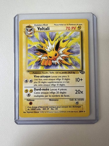 Carte pokémon voltali 64 - voltali, 20/64