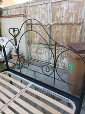 Lit Fer Forgé+ Sommier 140 X