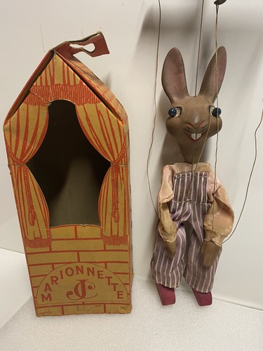 Marionnette fil ancienne - marionnette, à