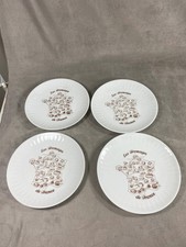 Lot de 4 assiettes décorative