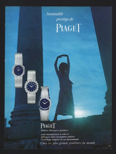 Publicité 1972 montre - ,