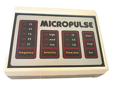 Muscle Stimulator Micropulse with Case & Instructions Electro Kit Vintage 1980's