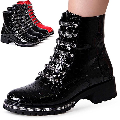 Bottes biker femme glitter - biker,