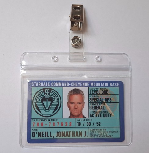 Jack neill card stargate - id,