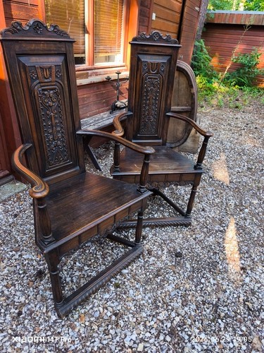 Paire fauteuils caquetoire - paire,