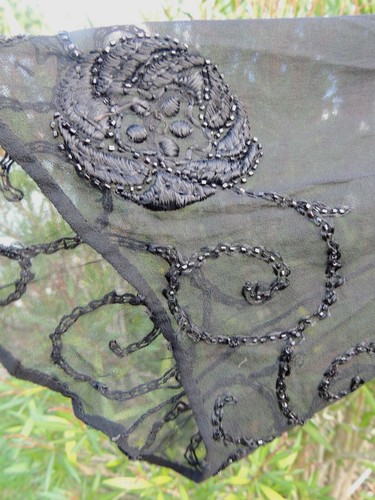 Ancien haut robe caraco - robe,
