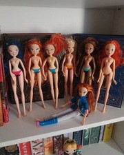 Lot de 7 poupées Winx Club Bloom Stella Musa Layla/Aisha saison 4 Smoby Witty