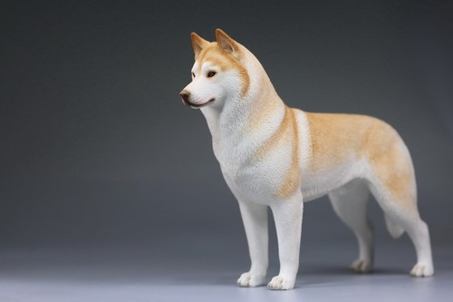 Dog figure model siberian - figure,
