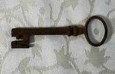KEY KEY ANTIQUE KEY WRENCH WROUGHT LOCK FOLK ART 18TH 17TH