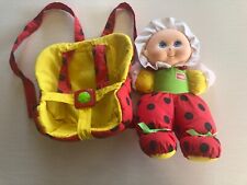Playskool Baby Ladybug Doll + Baby Carrier - 1994 - Hasbro - Vintage