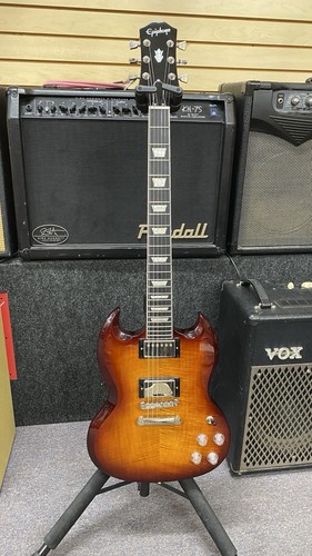 Epiphone modern figured top - sg,