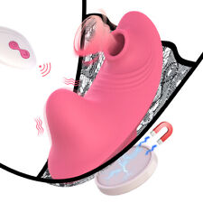 Sucking Vibrating Women Panties Massager Wireless Remote Control Underwear Toys