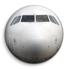 Cockpit avion face avant vue