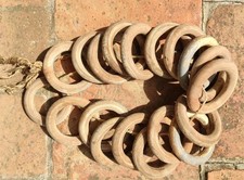 Lot de 19 Anneaux de Rideaux