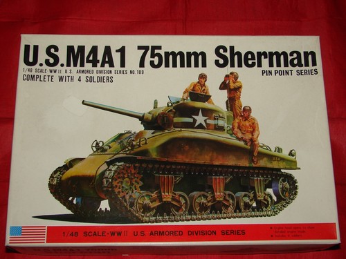 Bandai sherman 48 us - 1/48, 1/48