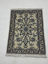 Tapis d'orient Super Naïn avec soie ( 90 X 60 CM) de perse Top !!! NEUF !!!