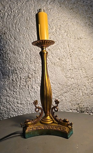 Ancienne lampe colonne - ancienne,