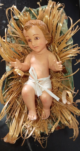 Elégant ancien santon crèche - santon,