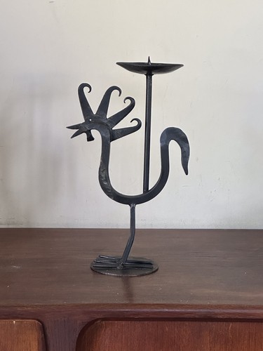 Bougeoir brutaliste vintage - bougeoir,