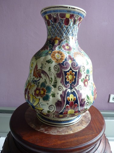 Grand vase delft - delft, en