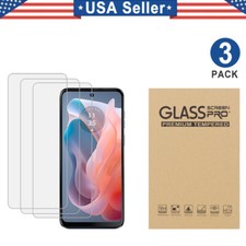 3PCS Tempered Glass Protector For Motorola Moto G 5G/G Play/G Power 5G 2024